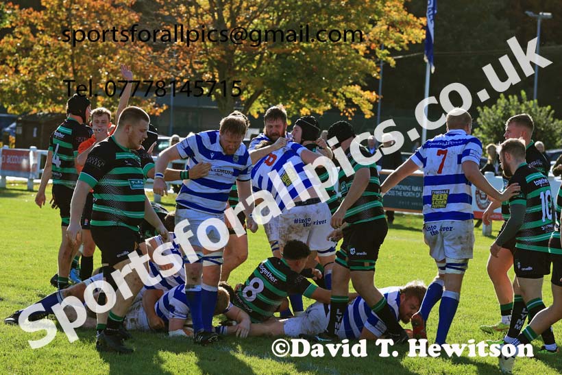 Tynedale v Lymm, Tynedale RC, Corbridge, Northumberland.   Photo: David T. Hewitson/Sports for All Pics